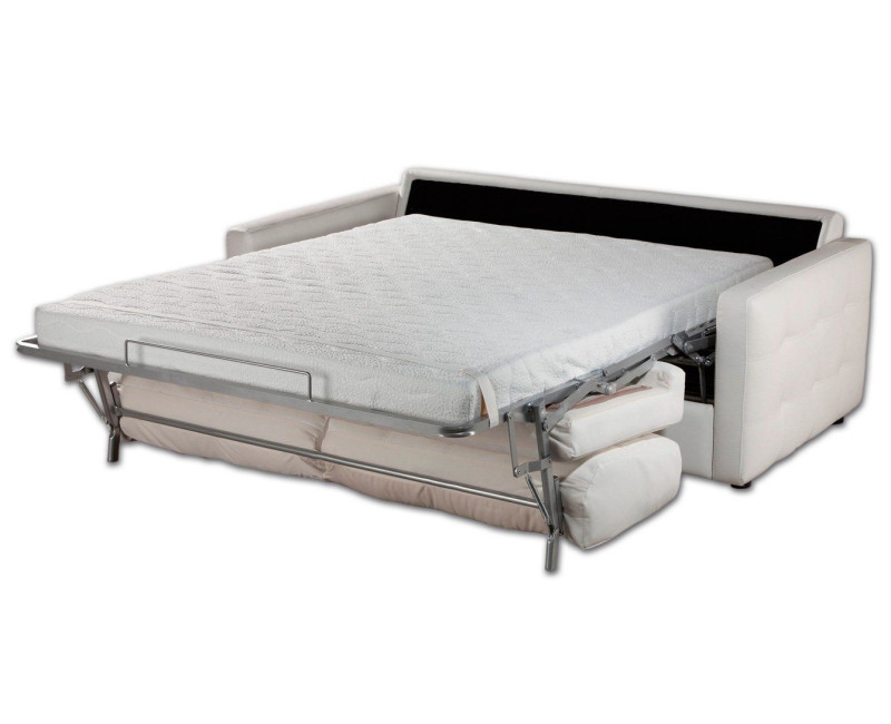 Sofá Cama Piel Moderna - Modelo LOREN - SofaHogar