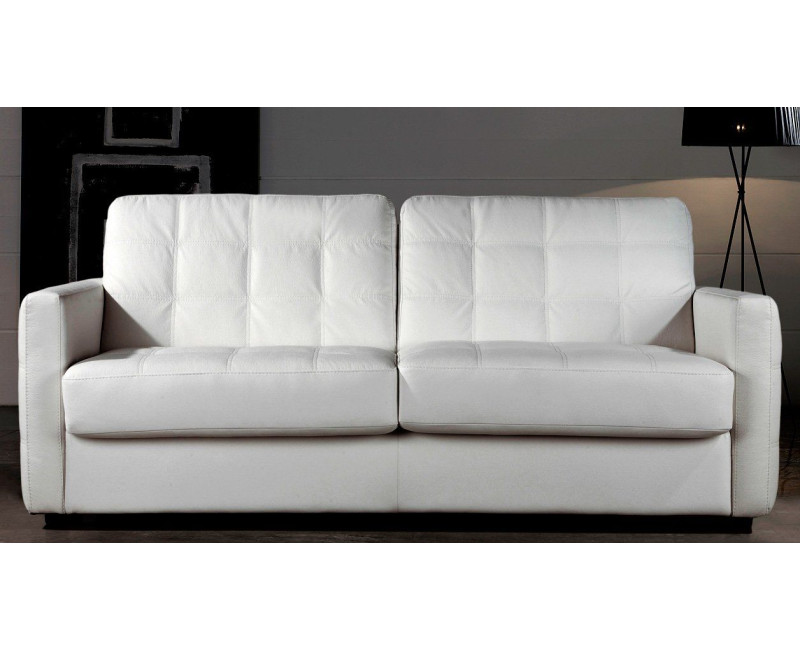 Sofá Cama Piel Moderna - Modelo LOREN - SofaHogar