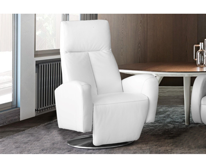 Sillón relax eléctrico Lugones | Sofás de piel | SofaHogar