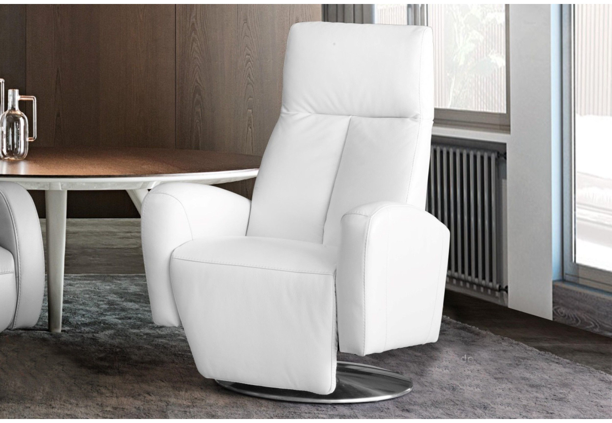 Sillón relax eléctrico Lugones | Sofás de piel | SofaHogar