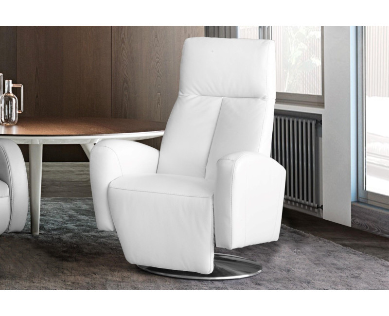 Sillón relax eléctrico Lugones | Sofás de piel | SofaHogar