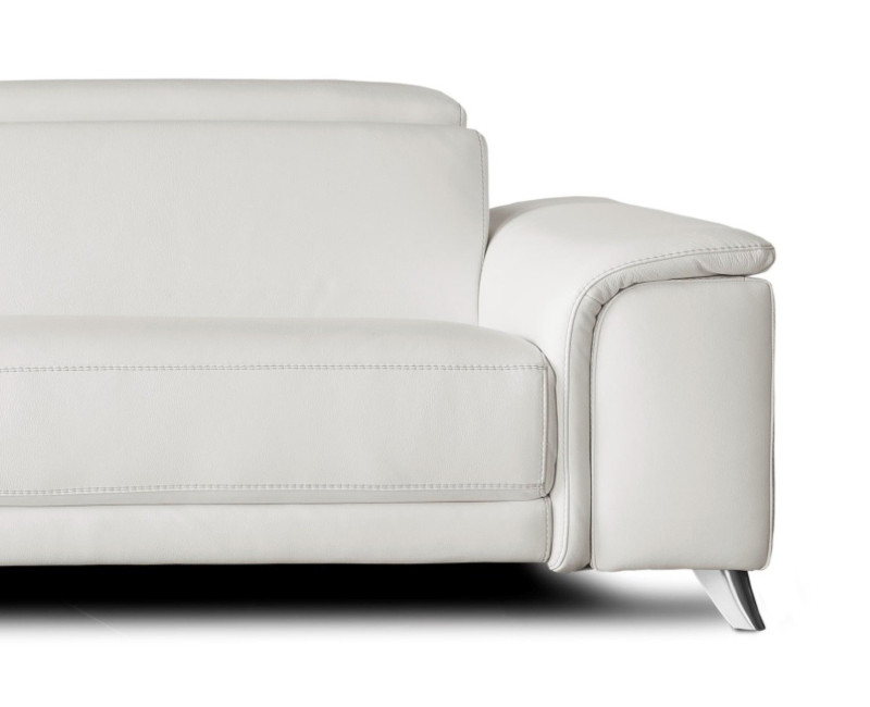 Sofá relax de diseño en cuero natural DORO | Sofás de diseño
