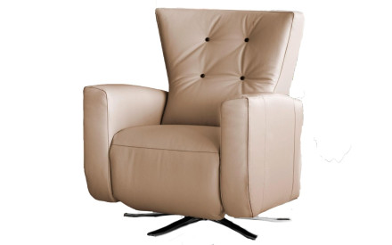 Sillón de piel Giratorio AMAIA | Sillones de piel | Sofa Hogar 2