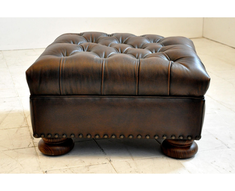 Sillón SOFT en piel natural | Butaca en cuero vintage | SofaHogar