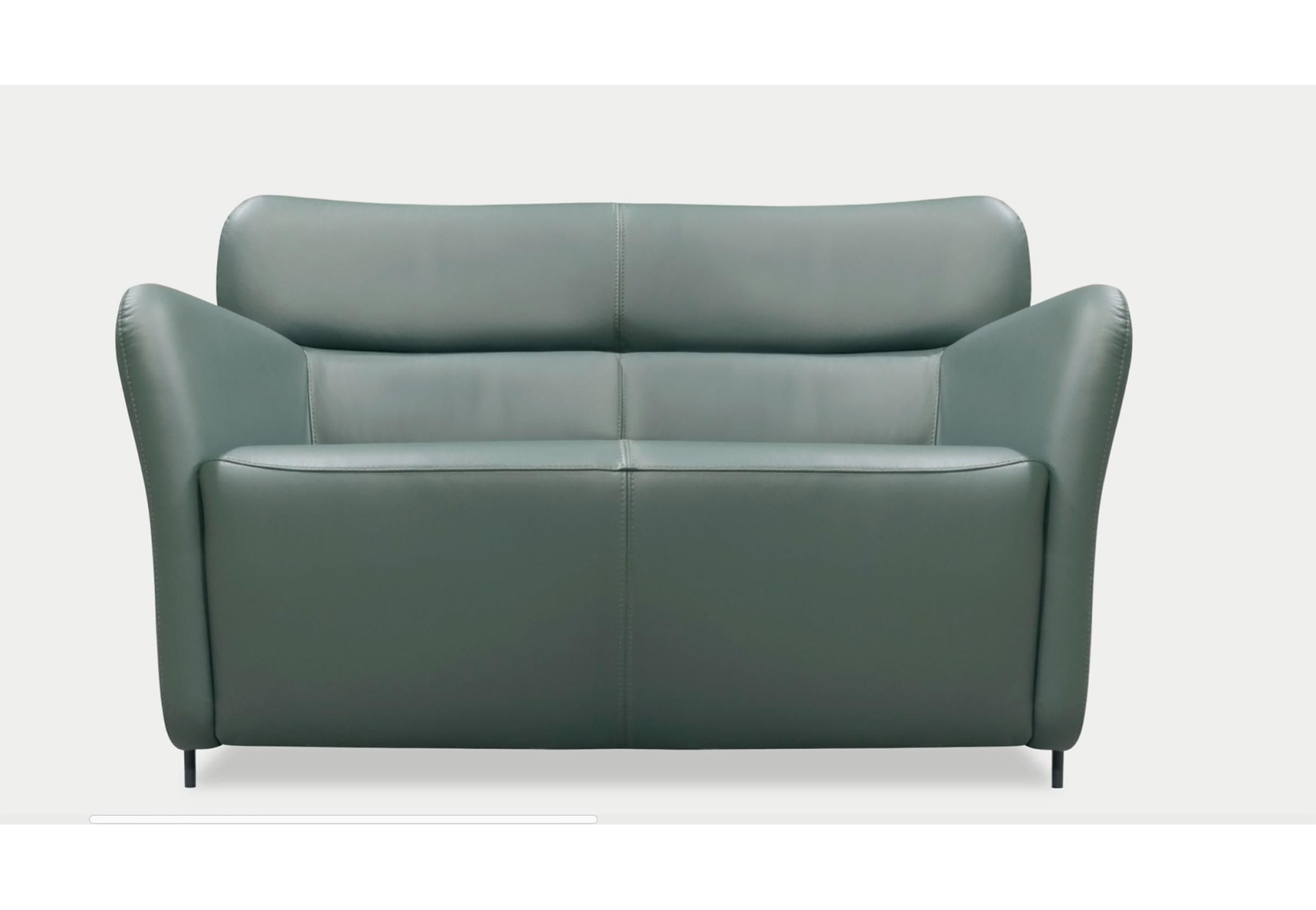 Sillón diseño en cuero natural GREEN | Comprar sillón de piel online