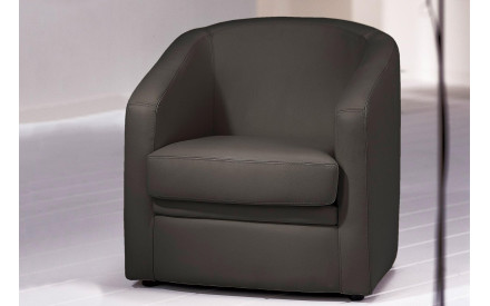 Butaca auxiliar en piel natural FRIDA | Sillón de piel | Sofahogar 2