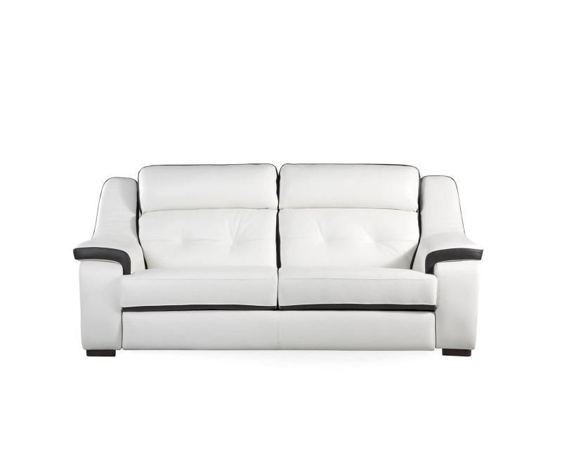 Sofá Cama Moderna Plegable Italiana en Piel Natural Modelo NUTRICIO
