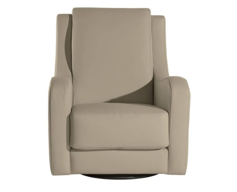 Sillón de piel giratorio Bryton | Sillón de piel | SofaHogar