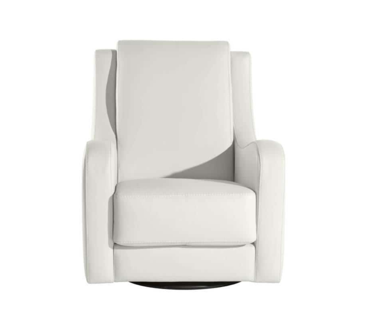 Sillón de piel giratorio Bryton | Sillón de piel | SofaHogar