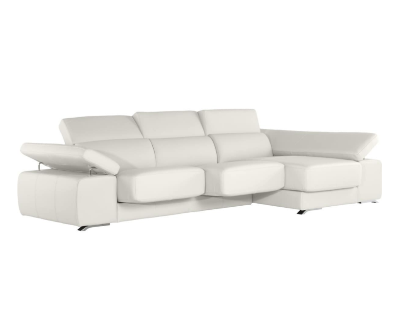 Sofá Chaiselongue y rinconera MISSOURI | Sofás de lujo de piel