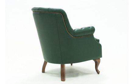 Sillón para despacho en piel natural Confidente | Sillones de cuero 2