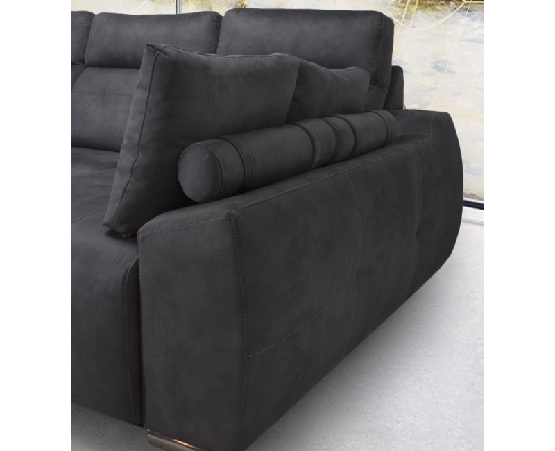 Sofá 3 plazas con chaiselongue relax eléctrico Crucero | Sofahogar
