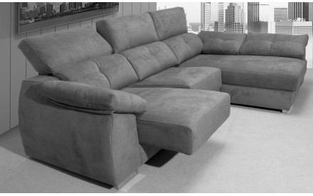 Sofás Chaise Longue Piel Natural LANDOR | Sofás de Piel Online 2