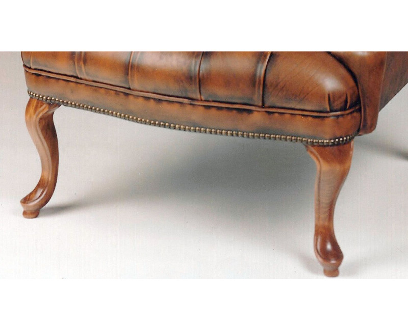 Sillón Piel inglés Arundel | Sillón de piel hecho en España Sofahogar