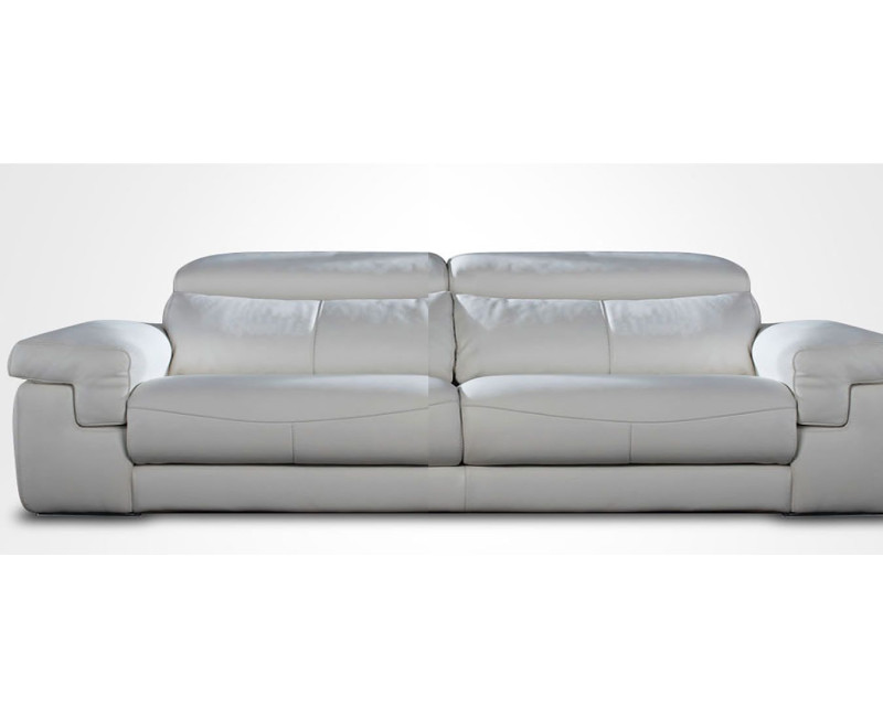 Sofas Chaise Longue Piel Autentica Genuina - Asientos Deslizantes