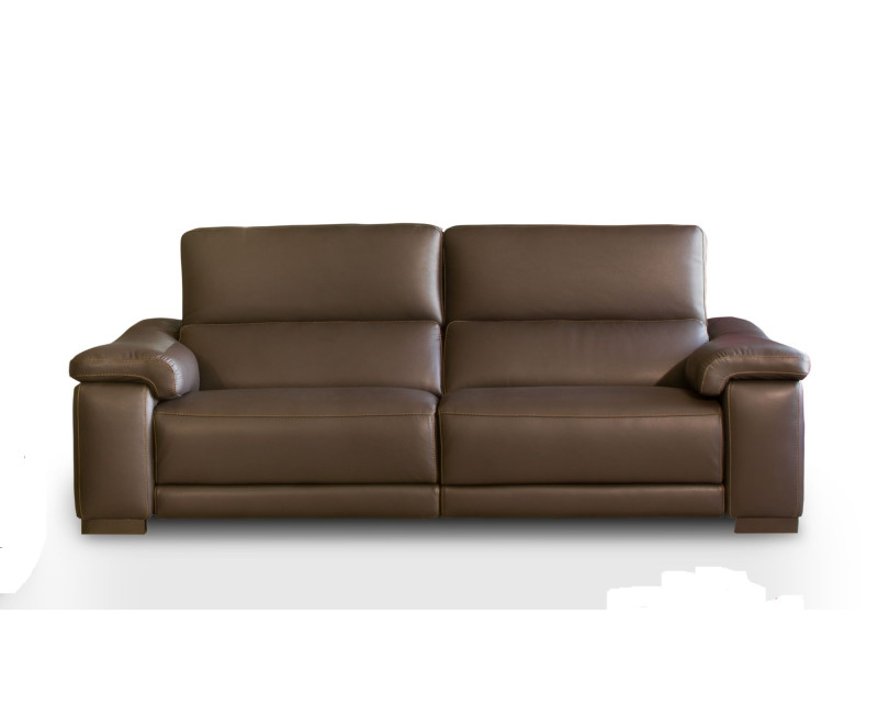 Sofá de piel MONTPELIER | Sofá de estilo contemporáneo | Sofahogar