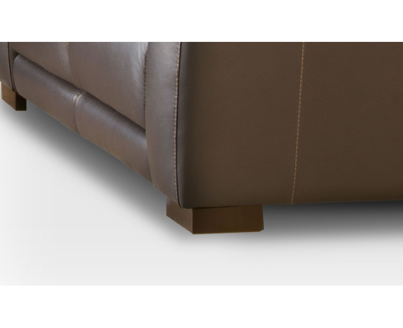 Sofá de piel MONTPELIER | Sofá de estilo contemporáneo | Sofahogar