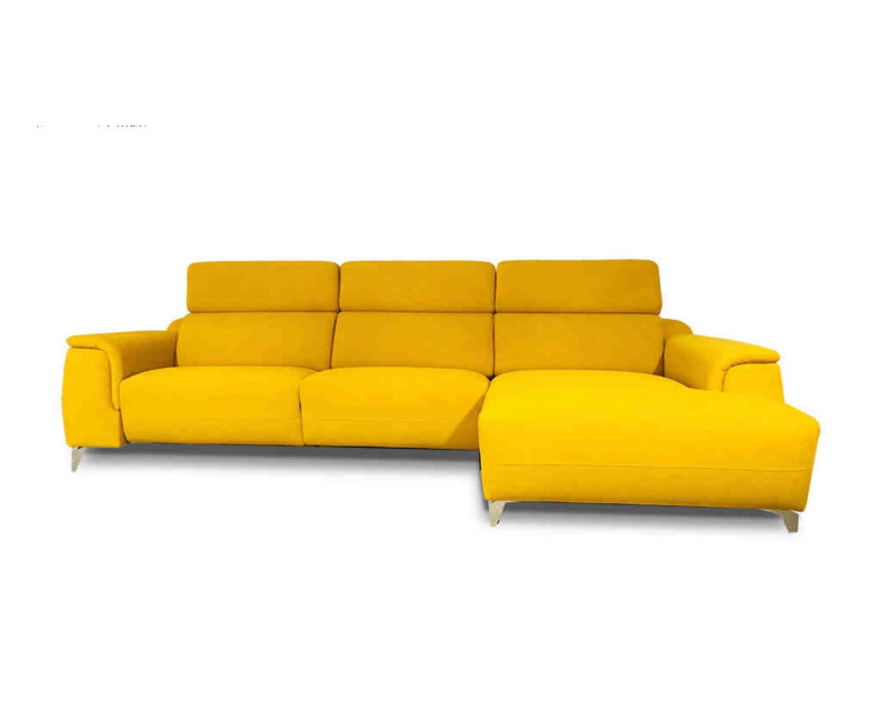 Chaise Longue Relax Eléctrico Moderna Piel Natural - ESTEFANIA