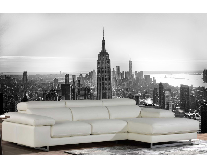 Sofá 3plazas Chaise Longue Asientos Deslizantes BRONSON