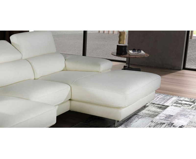 Sofá 3plazas Chaise Longue Asientos Deslizantes BRONSON