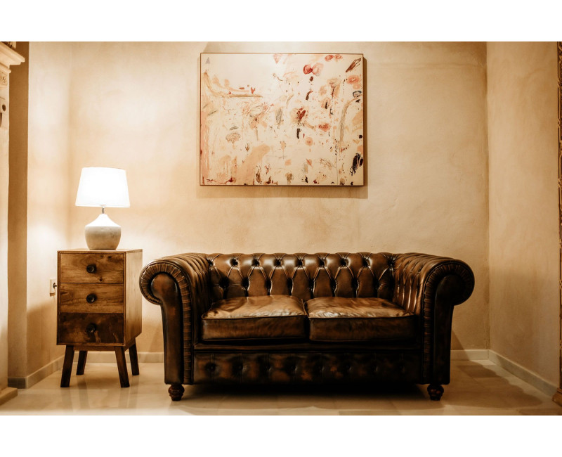 Sofá chester original en piel | Sofá chesterfield inglés | SofaHogar