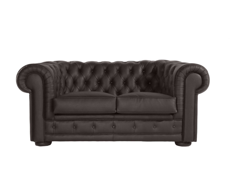 Sofá Chesterfield 3 Plazas Chester Piel Blanca Natural – Classic
