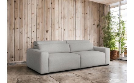 Sofá de Piel Moderno con Asiento Deslizante | Confort y Estilo. 2