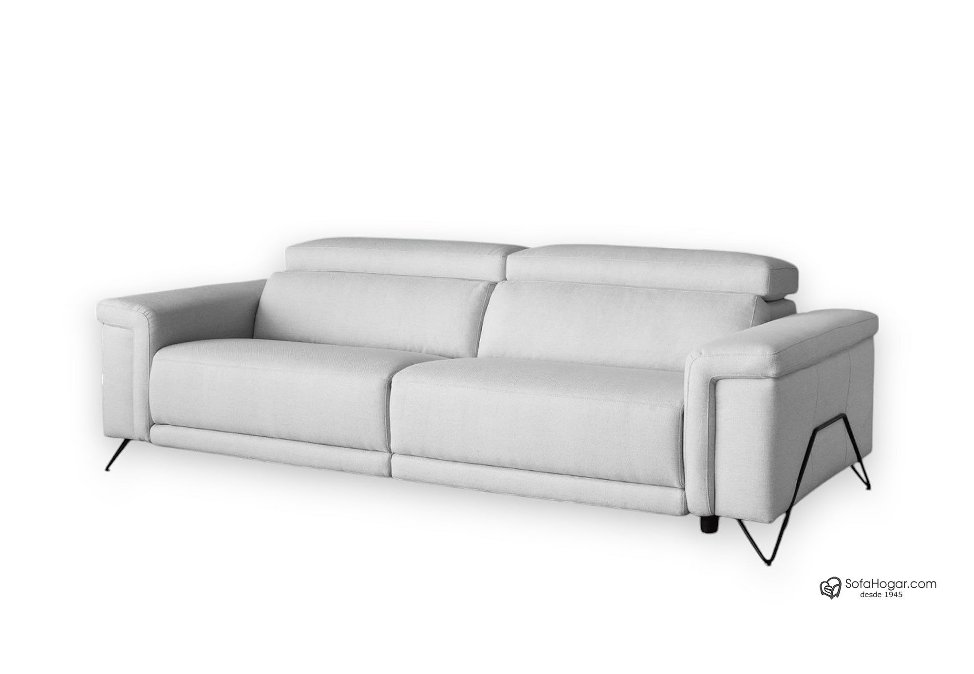 Sofás de Piel Lujo Moderno con Relax Eléctrico | SofaHogar com