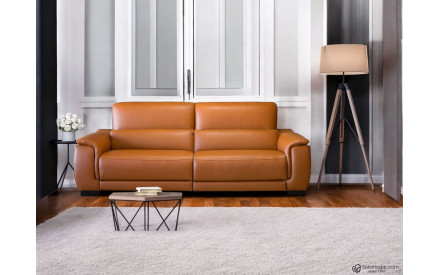 Sofá Piel Alta Gama Relax eléctrico a motor. | SofaHogar com. 2