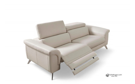 Sofá en Piel Moderno Relax Eléctrico a Motor  - Comodidad y Estilo 2
