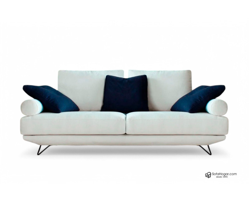 Sofá de Lujo Chaise Longue Curvo en Piel | Diseño Exclusivo y Elegante