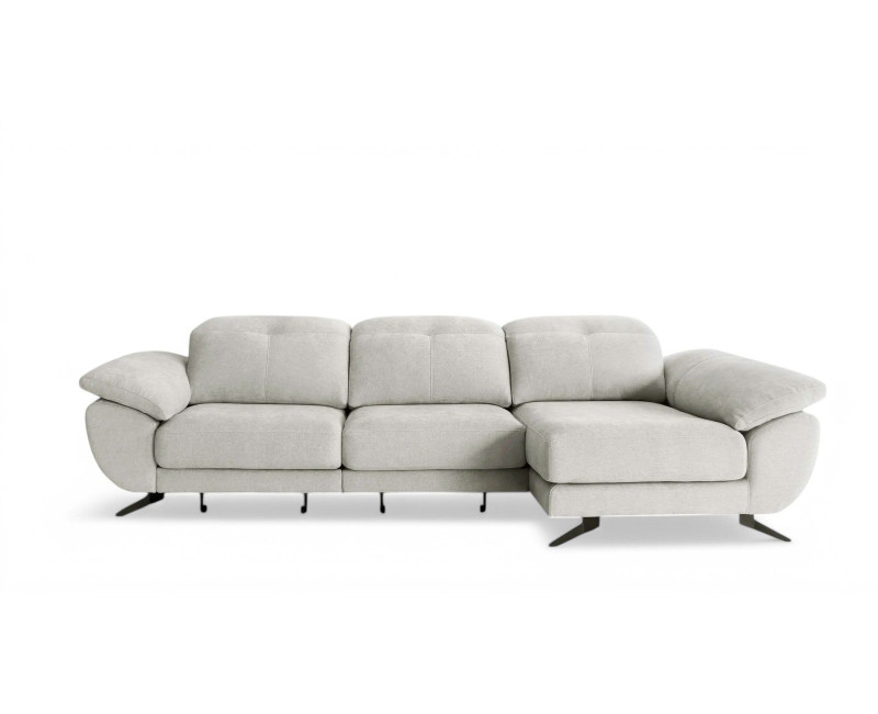 Sofá Chaise Longue Piel Natural – Carro Cama Estable HUGO