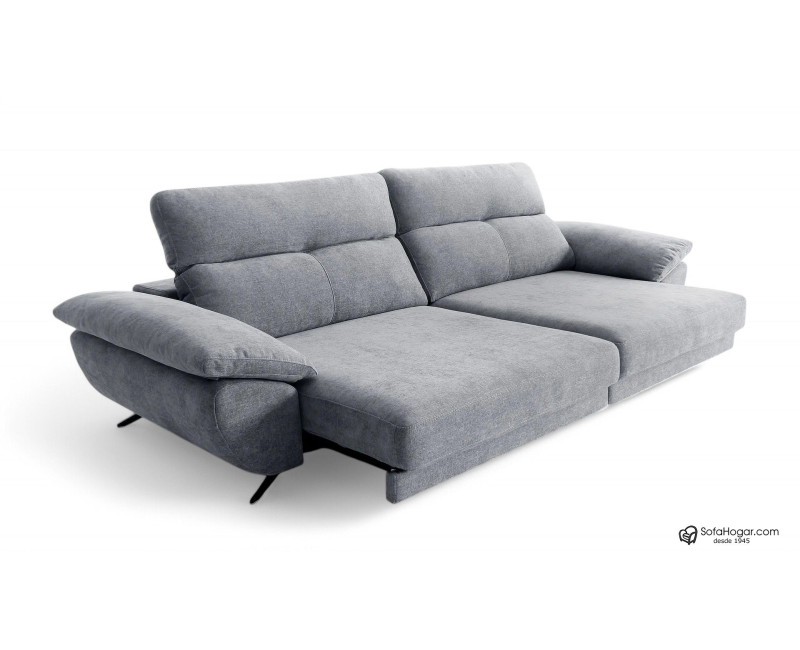 Sofá Chaise Longue Piel Natural – Carro Cama Estable HUGO