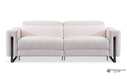 Sofá Moderno en Piel Natural – Modelo BRODY con Relax Opcional
