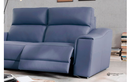 Sofá BRISA de Piel Genuina – Diseño Moderno con Relax o Fijo | Alta Gama 2