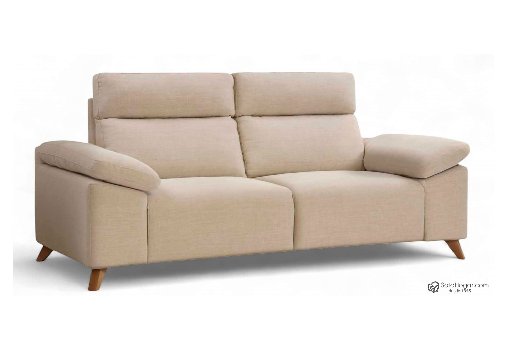Sofá de piel GUIDO – Relax eléctrico o fijo, diseño contemporáneo y artesanía