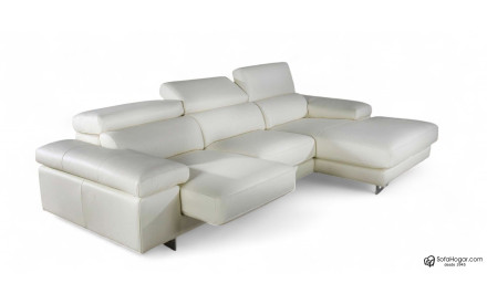 Sofá 3plazas Chaise Longue Asientos Deslizantes BRONSON