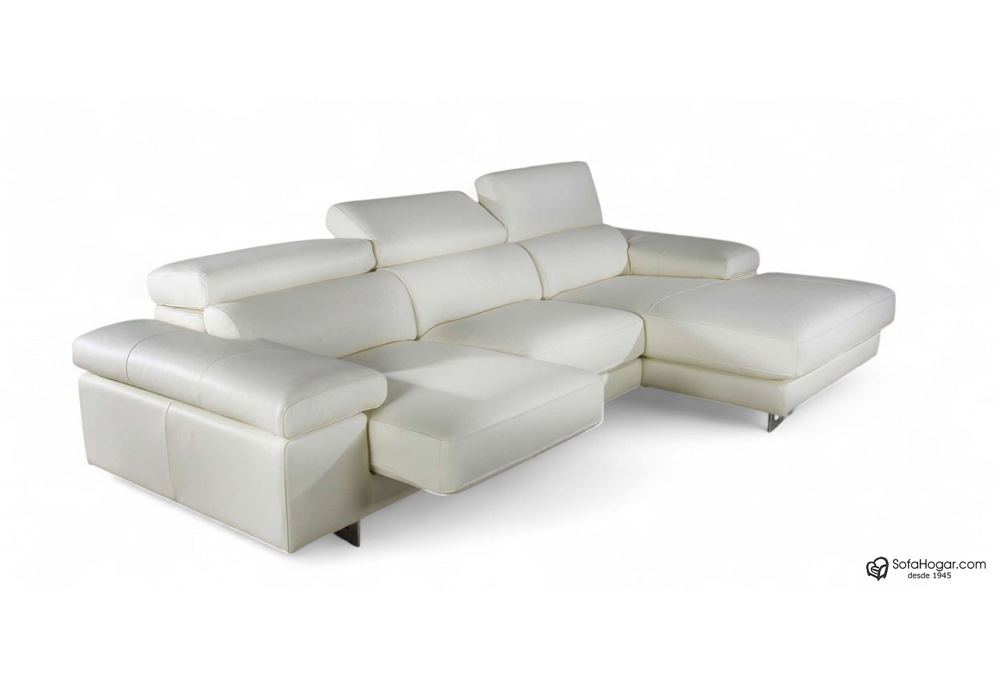 Sofá 3plazas Chaise Longue Asientos Deslizantes BRONSON