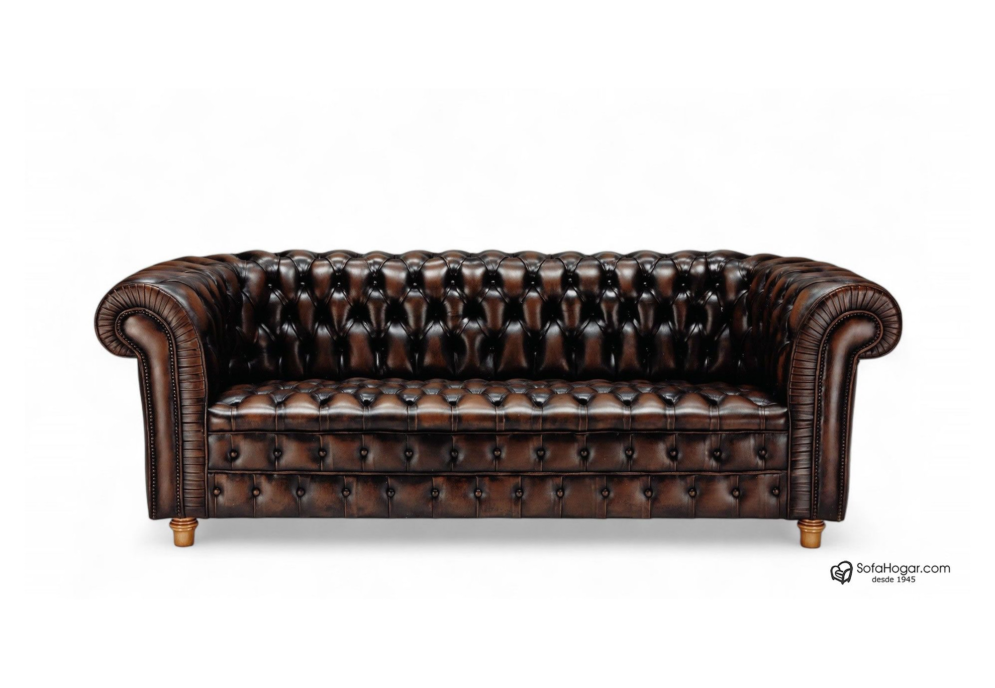Sofá CHESTERFIELD de palacio capitoné con botones | Sofahogar