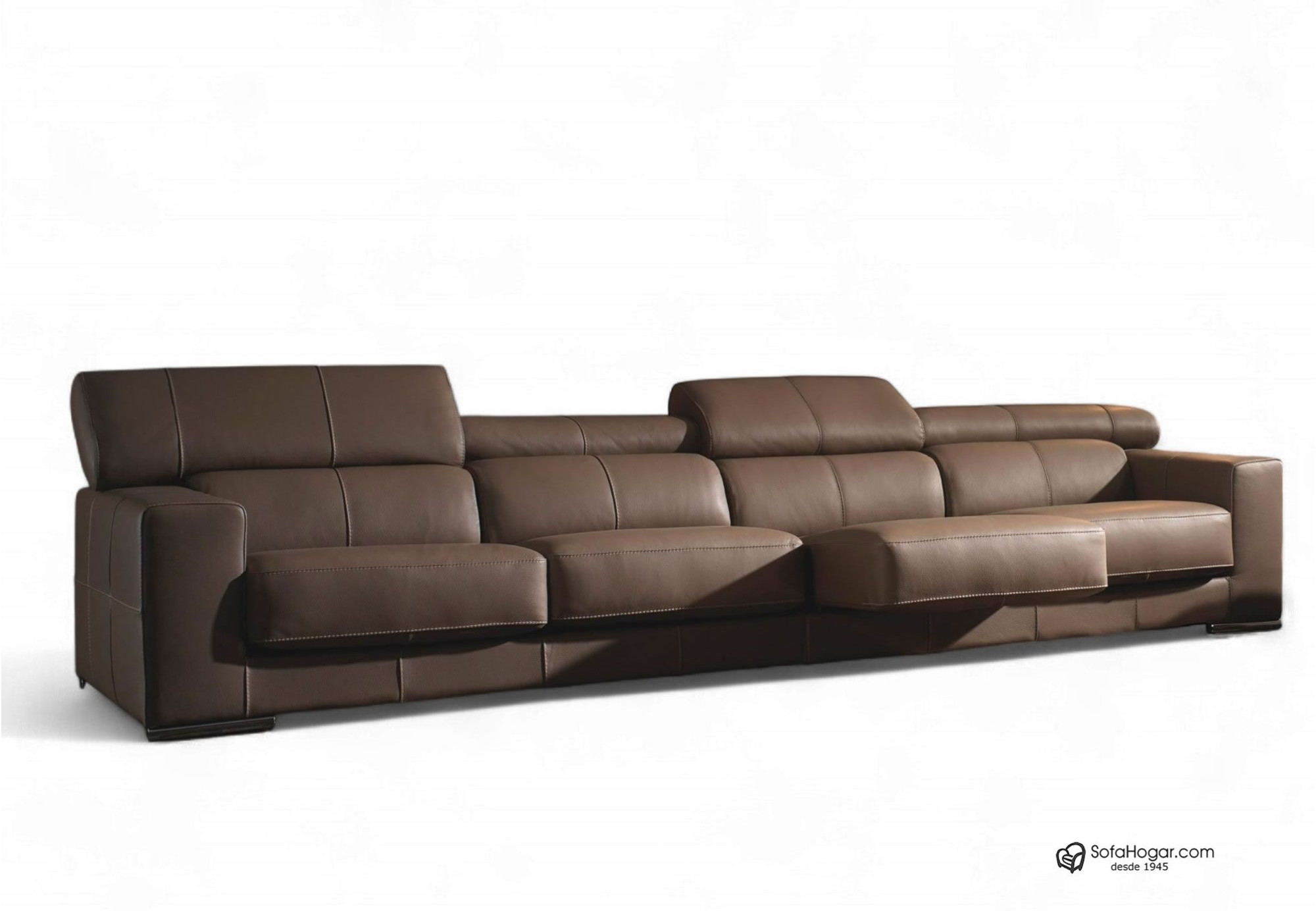 Sofas 4 plazas Reclinables de piel natural