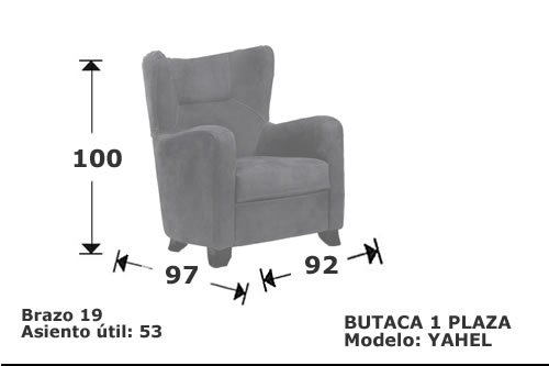 (181) Butaca 92 cm
