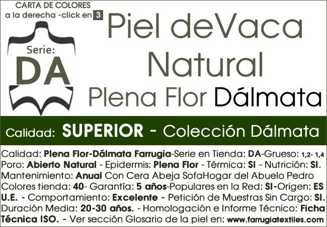 Vaca Plena Flor Natural Dálmata DA