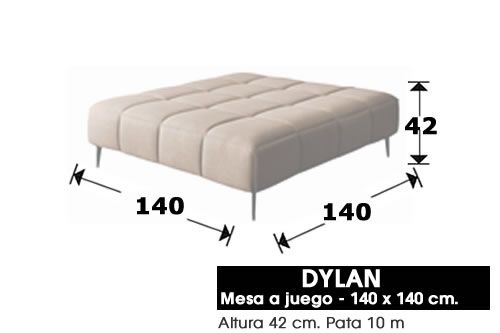(341) Puff Mesa Centro 140x140cm