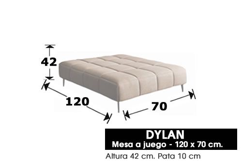 (341) Puff Mesa Centro 120x70cm